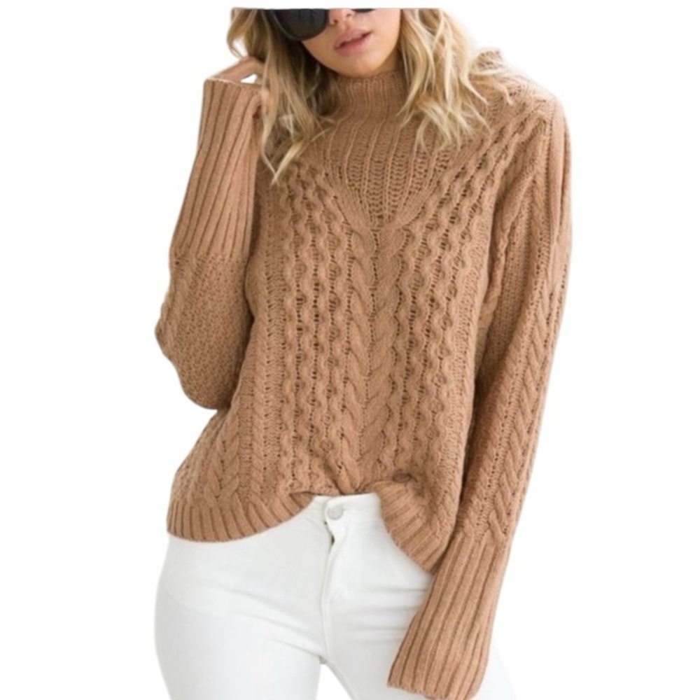 Brown sweater size large